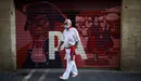 Ambiente previo al no chupinazo de las fiestas de San Fermín 2020. PABLO LASAOSA