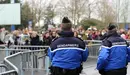 Agentes de la Gendarmería vigilan un evento deportivo en Nantes - EFE