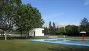 Piscina de chapoteo en las instalaciones de Arazuri. OLTZALEKU