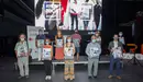 Presentación de la campaña con la consejera Esnaola, el director gerente del IND, Miguel Pozueta, personal del IND e integrantes de la Mesa de la Desescalada del Deporte en Navarra. GOBIERNO DE NAVARRA