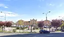 La plaza de la Estación de Tudela, donde se está registrando un aumento en los desordenes públicos GOOGLE MAPS