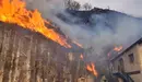 Incendio en Bera. POLICÍA FORAL