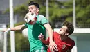 Osasuna Promesas se enfrenta al Arenas Getxo en Tajonar. PABLO LASAOSA
