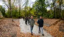Nuevo tramo del Paseo Fluvial de la Comarca en Berroa (Huarte). JESÚS CASO