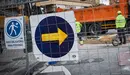 Inicio de las obras en la calle Río Irati de la Milagrosa. PABLO LASAOSA