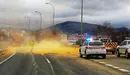 Un camión pierde su carga en la A-15 - GUARDIA CIVIL