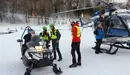 La Gendarmería rescata a montañero navarro con problemas cardíacos en Linza. BOMBEROS DE NAVARRA