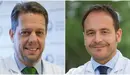 Los médicos Javier Zulueta y José Luis del Pozo.