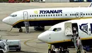 Aviones de la compañía Ryanair. EFE