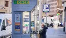 Kiosko de la ONCE en Pamplona. PABLO LASAOSA
