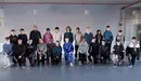 Aimar Seminario Unzu, el segundo por la izquierda en la fila de arriba, junto al grupo de la Olimpiada de Informática de la Universidad Pública de Navarra. UPNA
