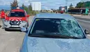 Un conductor arrolla a tres ciclistas en Navarra. POLICÍA FORAL