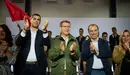 Acto central de campaña del PPN con la intervención el presidente del PP, Alberto Núñez Feijóo, y los candidatos a la Presidencia del Gobierno de Navarra y la Alcaldía de Pamplona, Javier García y Carlos García Adanero. PABLO LASAOSA