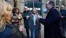 Concentración convocada por UPN con el lema 'Pamplona no se vende' para protestar por la moción de censura acordada entre el PSN y EH Bildu en el ayuntamiento de la ciudad. Con la presencia de la alcaldesa de Pamplona, Cristina Ibarrola, el presidente de UPN, Javier Esparza, el presidente del PP nacional, Alberto Núñez Feijóo, el vicepresidente de Castilla y León de VOX, Juan García-Gallardo y el secretario general de Ciudadanos, Adrián Vázquez, entre otros. IÑIGO ALZUGARAY