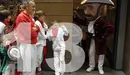 San Fermín 13 de julio. Comparsa de Gigantes y Cabezudos. REUTERS