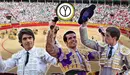 Martes 9 de julio.  Feria del Toro de San Fermín 2024. Toros de Victoriano del Río para Sebastián Castella, Emilio de Justo y Ginés Marín. NAVARRA.COM