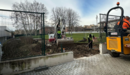 Nuevo acceso en las instalaciones de Zizur Mayor. CEDIDA