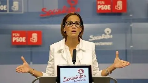 María Chivite, del PSN. /EFE