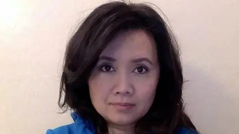 Imagen de la peregrina desaparecida.