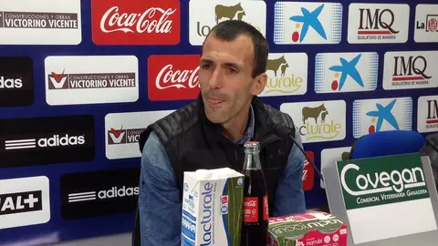 Patxi Puñal en rueda de prensa..