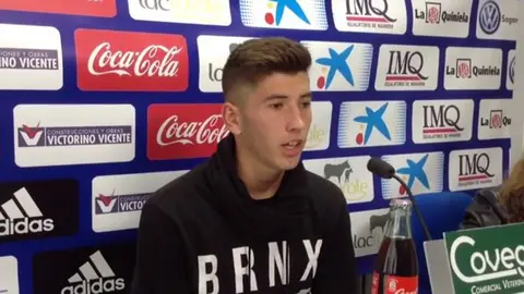 David García, jugador de Osasuna.