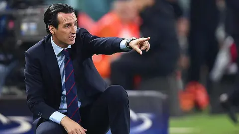 El entrenador vasco Unai Emery. EFE.