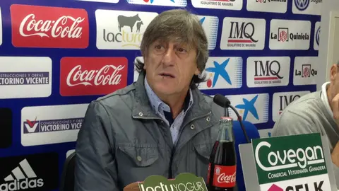 Martín Monreal es el entrenador de Osasuna.