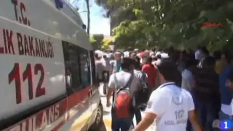 Dos explosiones golpean el centro de Ankara