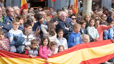Dia del Pilar, 12 de octubre, Patrona de la Guardia Civil en Pamplona. PABLO LASAOSA