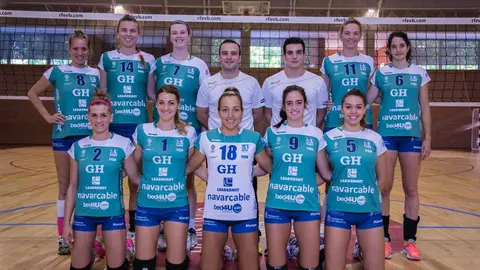 Plantilla del GH Leadernet de voleibol 2015-16.