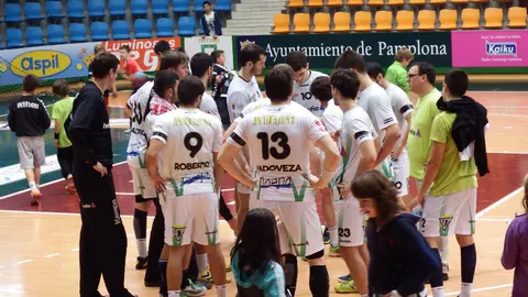 Tiempo muerto del Helvetia Anaitasuna.