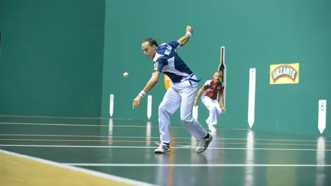 Pelota - Xala y Martínez de Irujo. PABLO LASAOSA