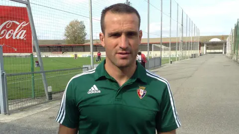 José Manuel Mateo en Tajonar.