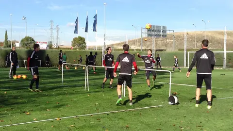Entrenamiento de Osasuna.
