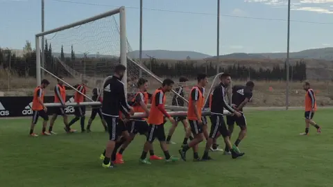 Entrenamiento de Osasuna.