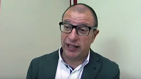 Carlos Gimeno, parlamentario del PSN