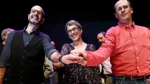 Iñaki Bernal, Ana Luján y Patxi Zamora, candidatos al Senado de Cambio Aldaketa