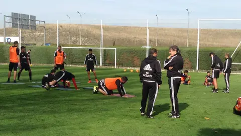 Entrenamiento de Osasuna.