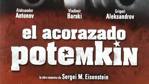 Cartel de la película 'El acorazado Potemkin'.