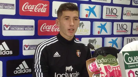 David García en rueda de prensa.