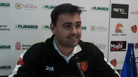 Sergio Lamúa en rueda de prensa.