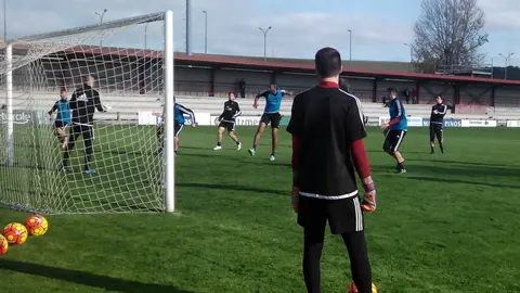 Entrenamiento de Osasuna.