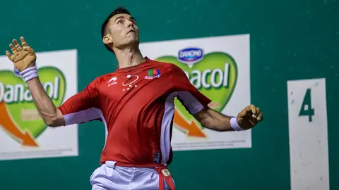 Semifinal Campeonato del 4 y Medio. Urrutikoetxea-Bengoetxea VI (22-18). IÑIGO ALZUGARAY. -18