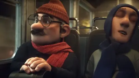 Anuncio lotería de Navidad.