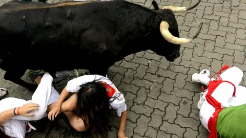 Encierro 9 de julio de 2012 de Cebada Gago.