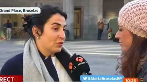 Española en bruselas.