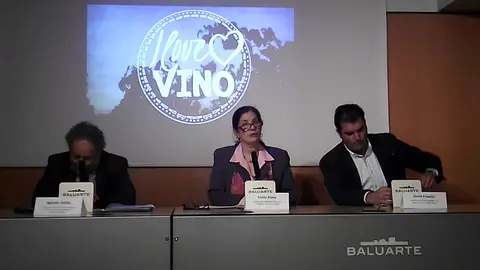 Presentación 'I love vino'.