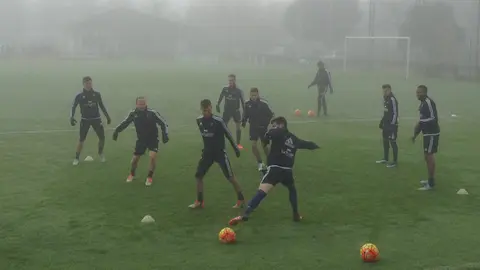 Entrenamiento de Osasuna.