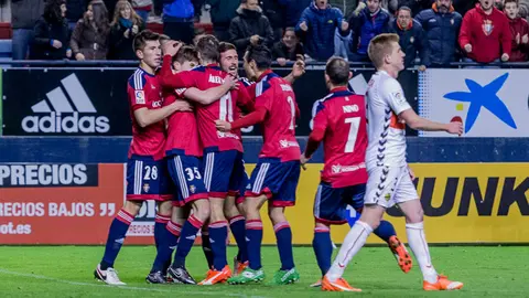 Partido entre Osasuna y Nastic (1-1) jugado en El Sadar. (17). IÑIGO ALZUGARAY