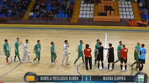 Partido Burela - Magna Gurpea.